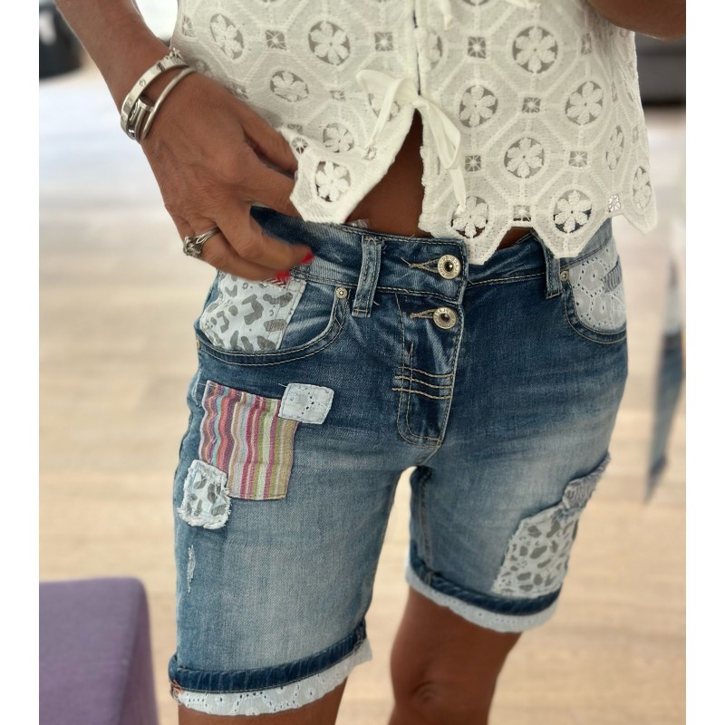 Short jeans Patch