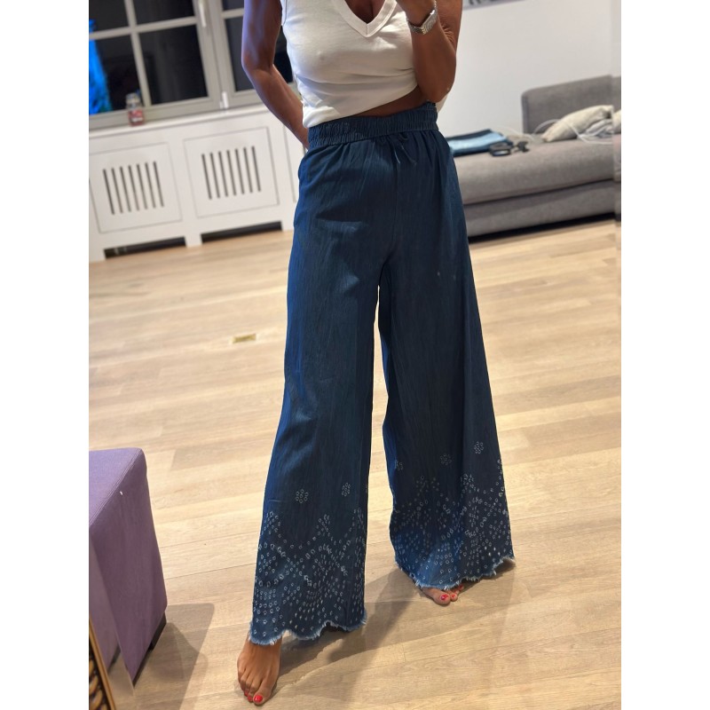 Jeans brodé
