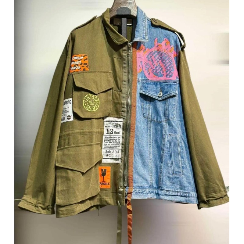 Veste jeans Militaire