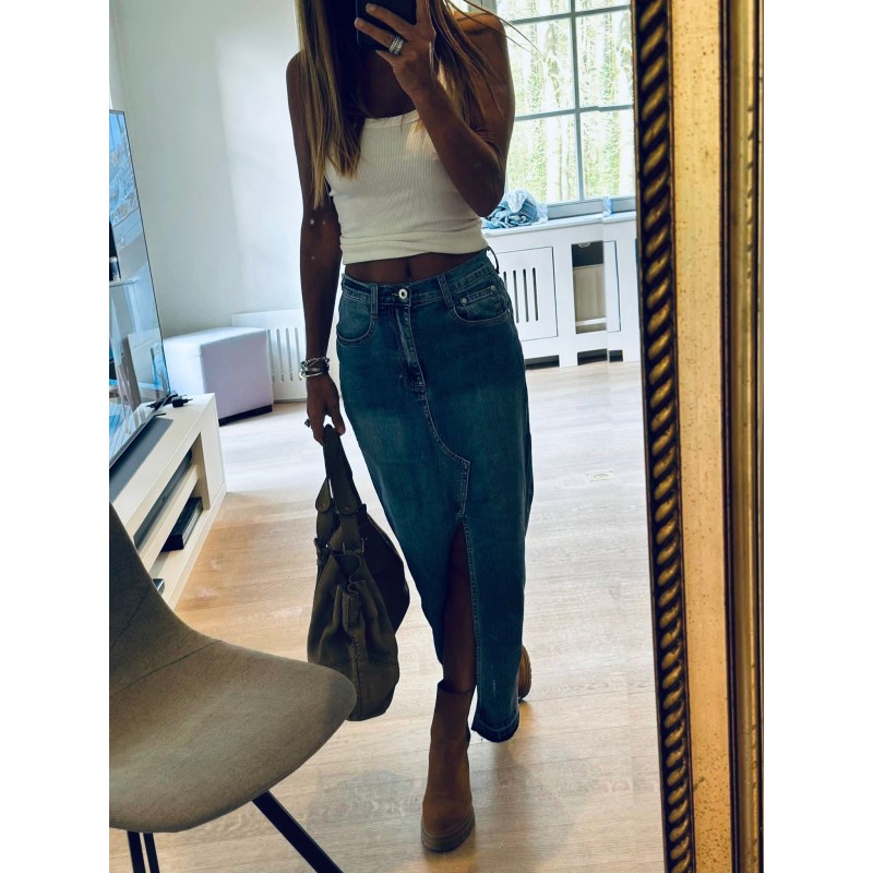 Jupe jeans Lola