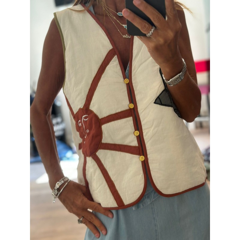 Veste sans manche Paradise