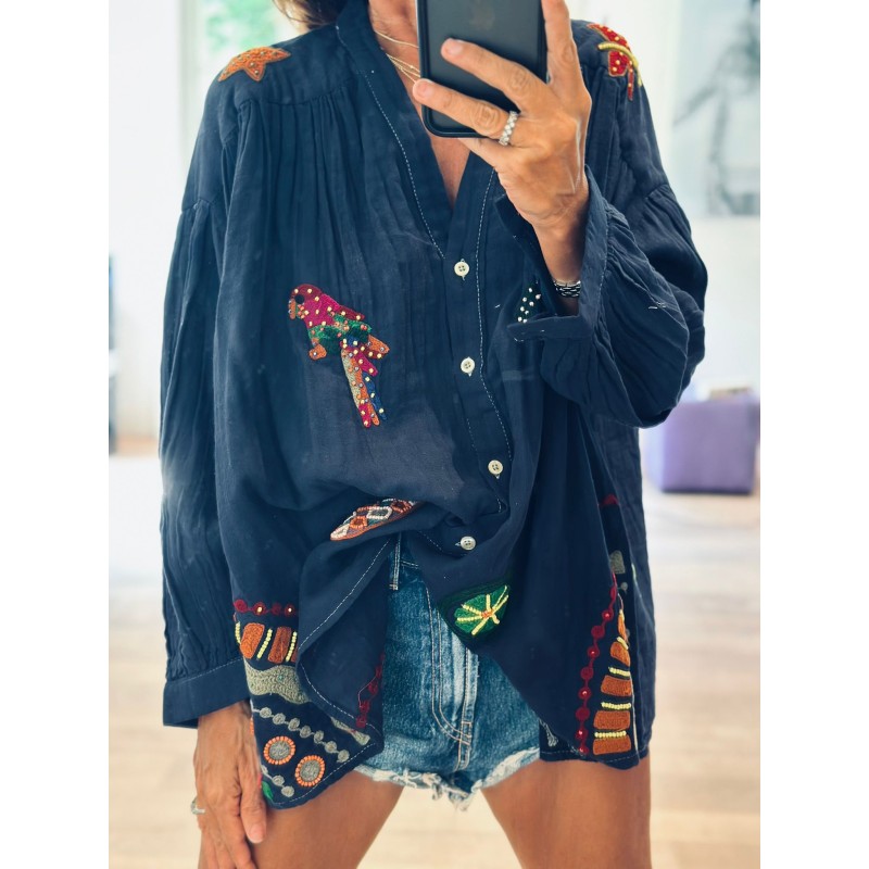 Blouse tropique