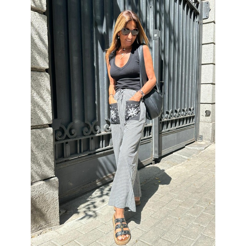 Pantalon Vichy