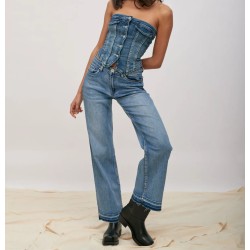 Bustier jeans