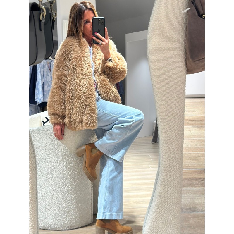Veste fourrure Charlotte