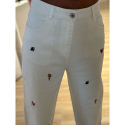 Pantalon Flowers