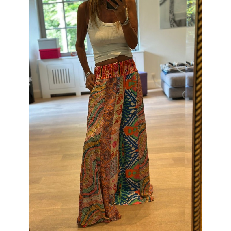 Pantalon patchwork 1