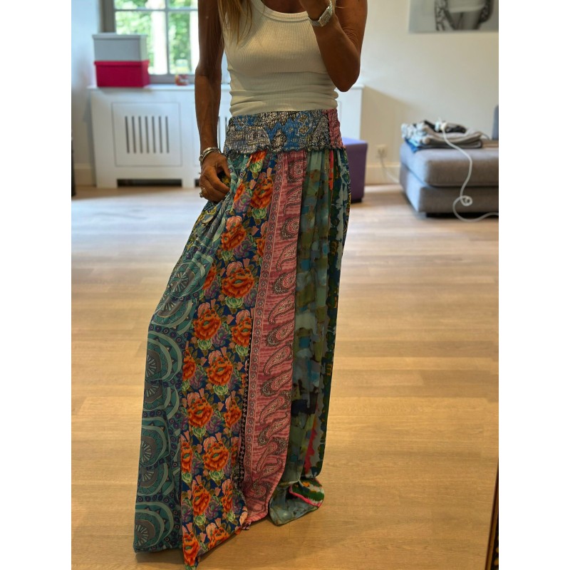 Pantalon patchwork 2