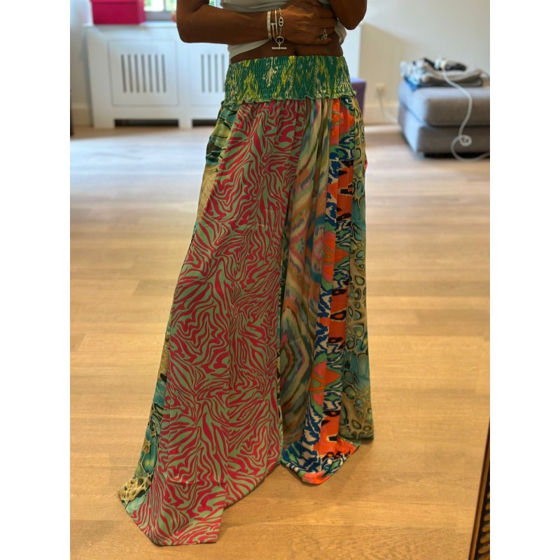 Pantalon patchwork 5