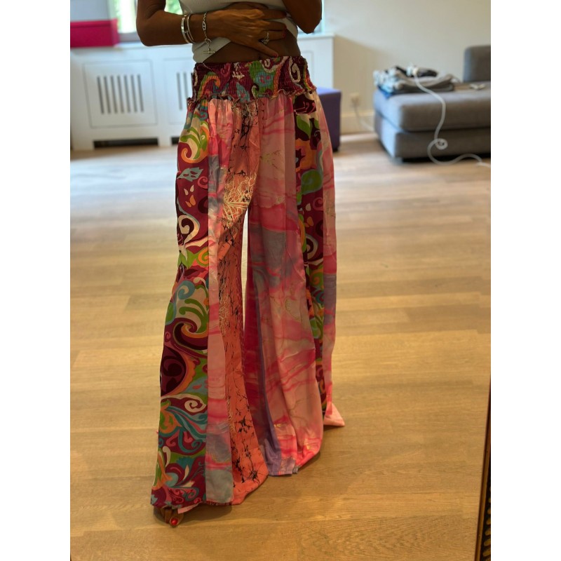 Pantalon patchwork 7