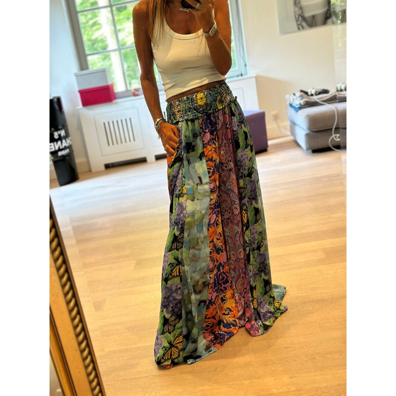 Pantalon patchwork 11