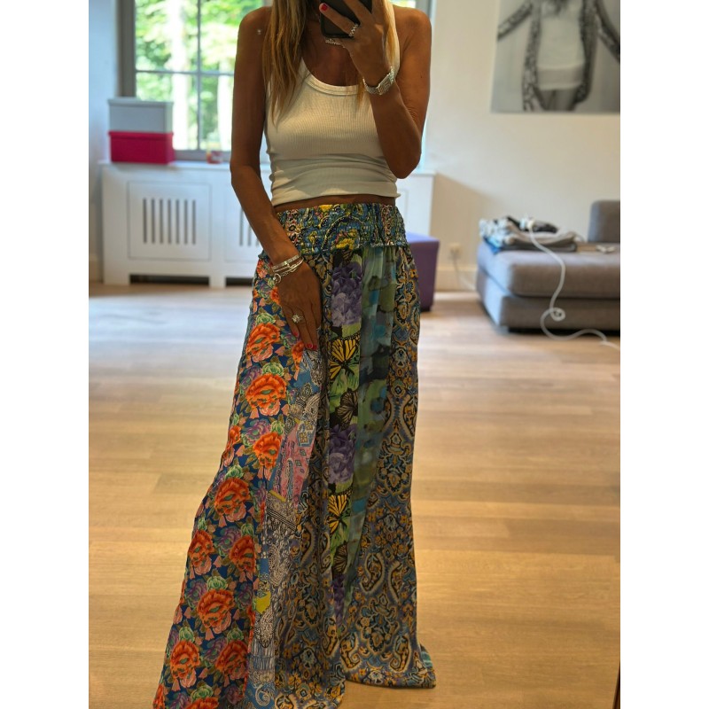 Pantalon patchwork 19