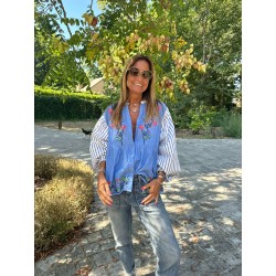 Blouse Blue Blouse Blue