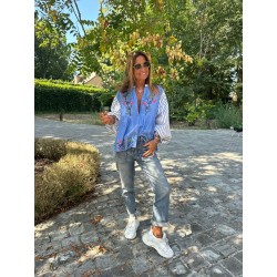 Blouse Blue Blouse Blue