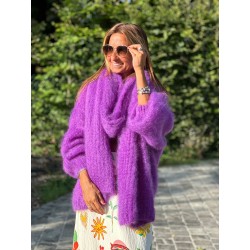 Ensemble écharpe gilet kid mohair Ensemble écharpe gilet kid mohair