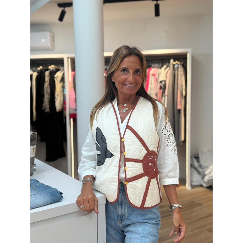 Veste sans manche Paradise