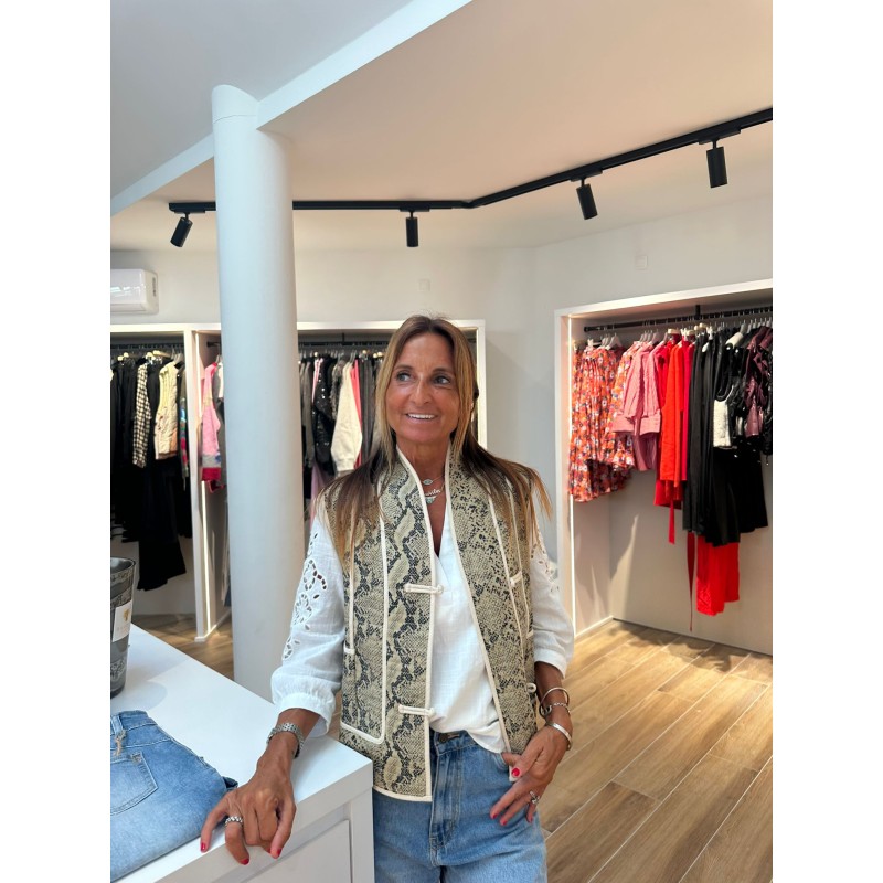 Gilet sans manches Nathalie Python