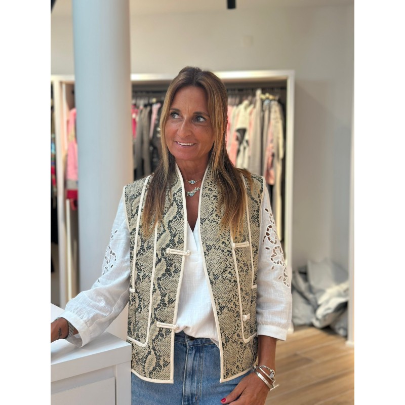 Gilet sans manches Nathalie Python