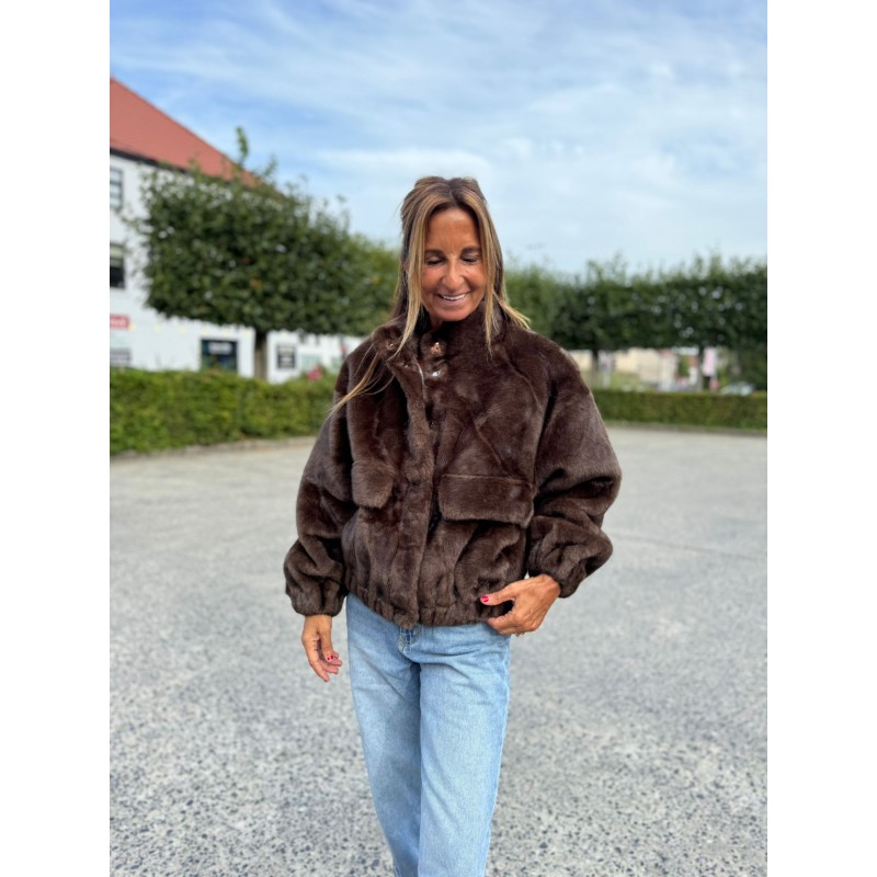 Veste fausse fourrure Milana