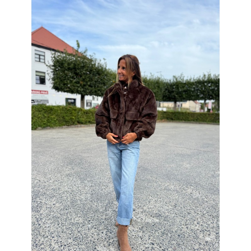 Veste fausse fourrure Milana