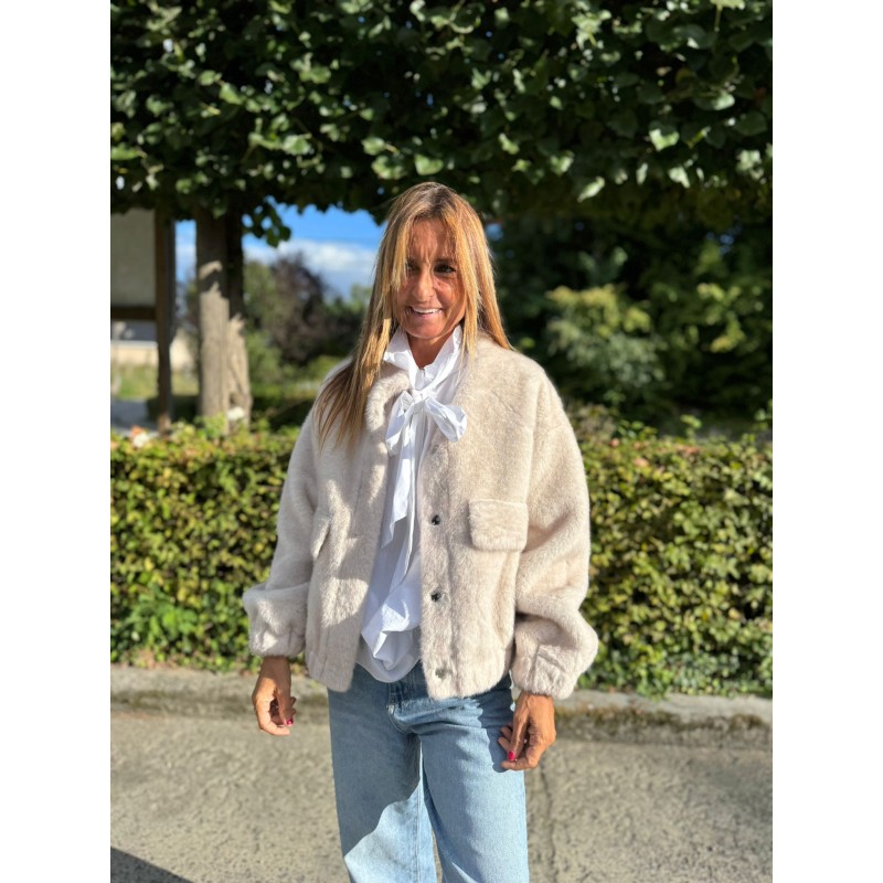 Veste fausse fourrure Milana
