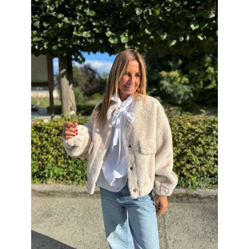 Veste fausse fourrure Milana