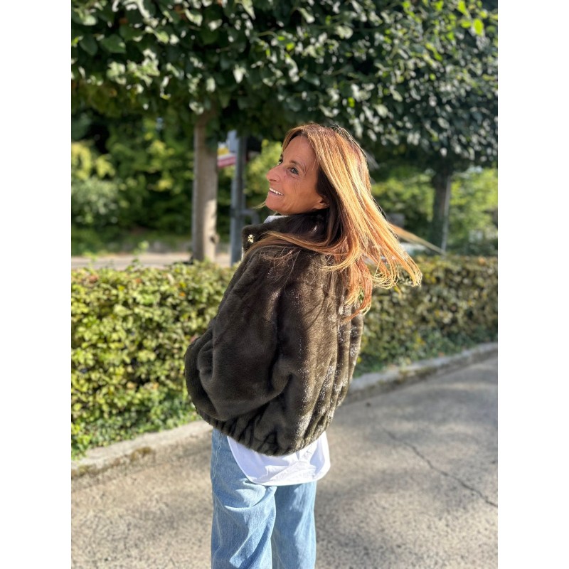 Veste fausse fourrure Milana