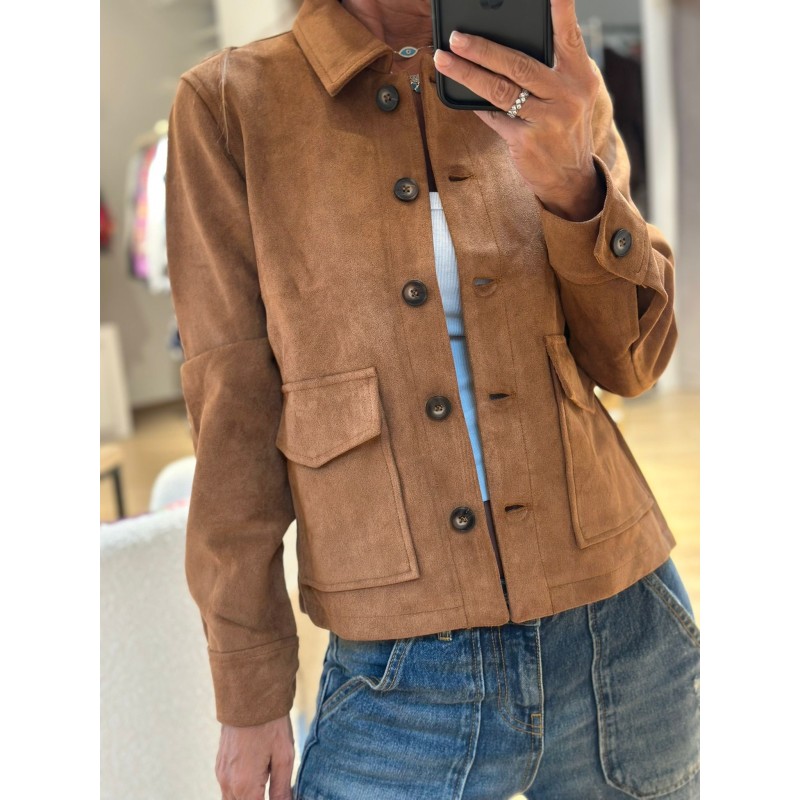 Veste suédine Tommy