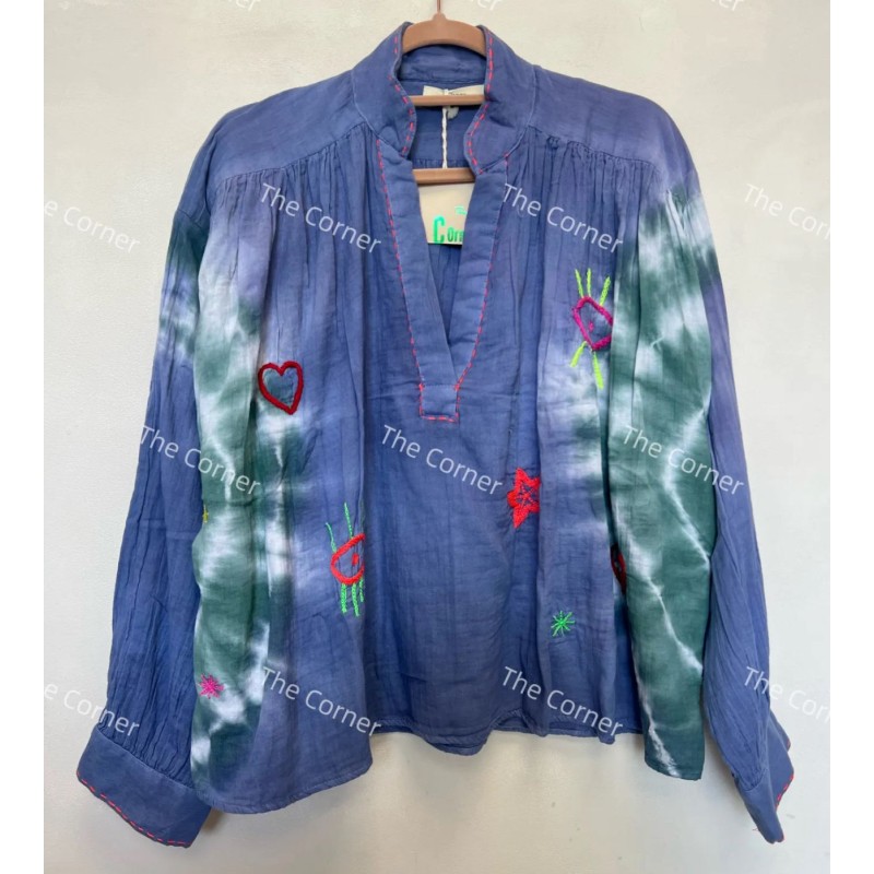 Blouse Aqua