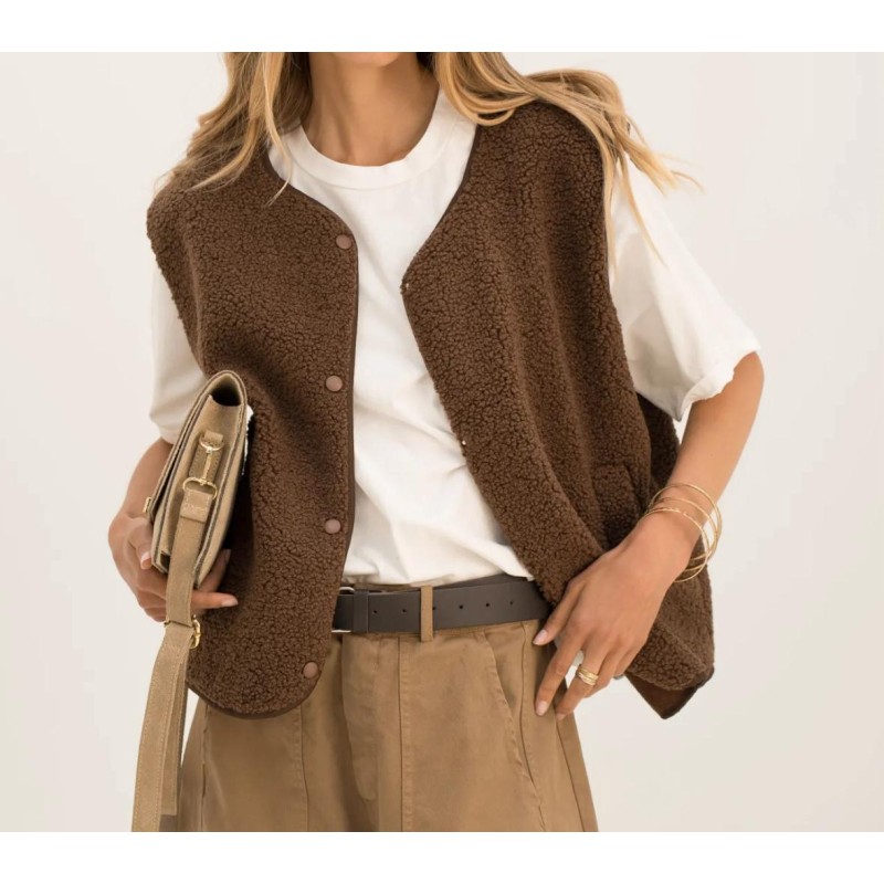 Veste sans manche Teddy