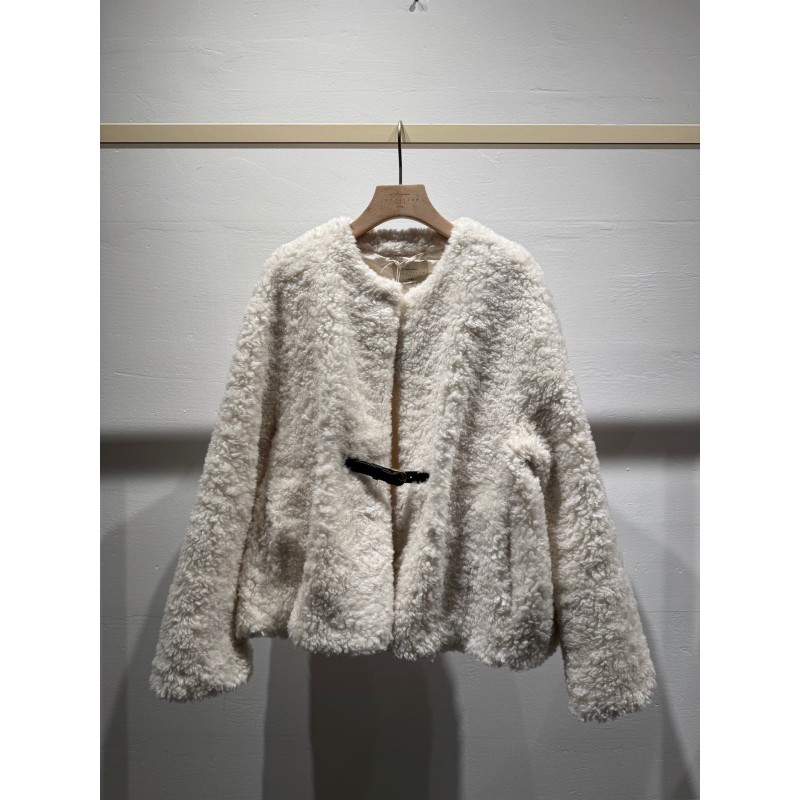 Veste Teddy bloucle laine