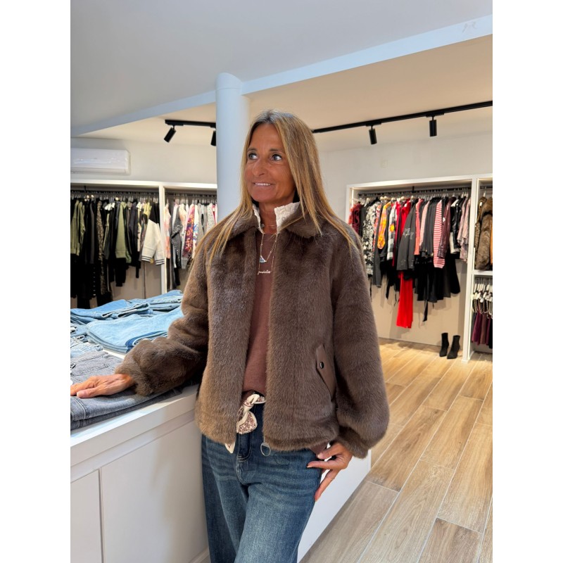 Veste fourrure Natacha