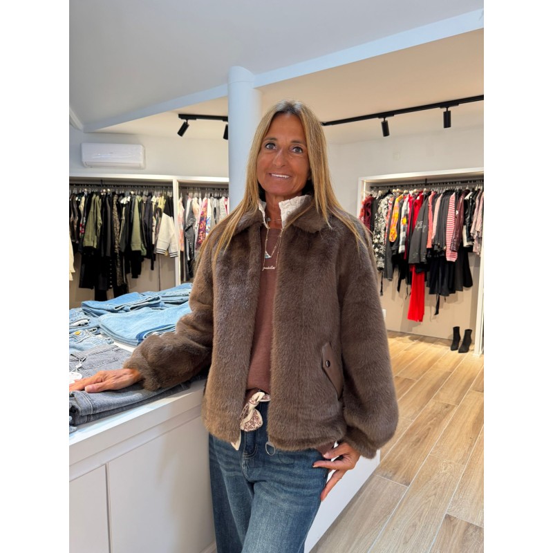 Veste fourrure Natacha