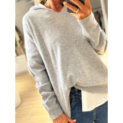 Pull capuche Théo Cashmire