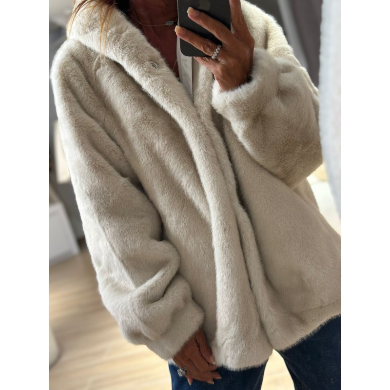 Veste fausse fourrure Jude