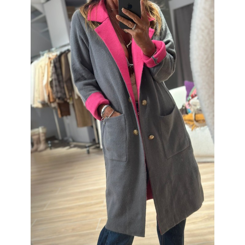Manteau cashmere Agathe