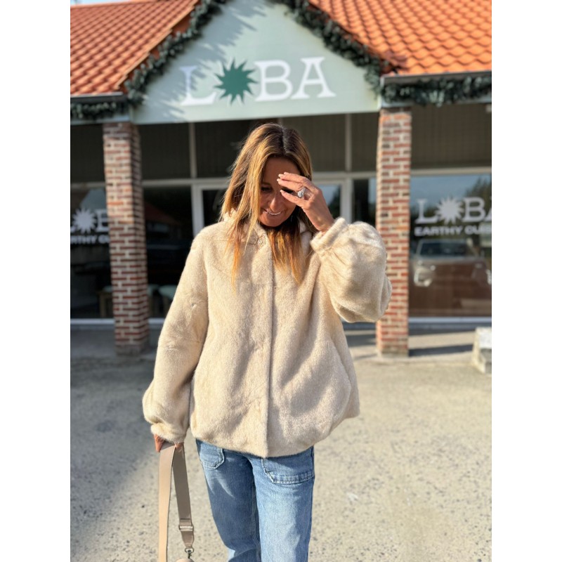 Veste fausse fourrure Alaska