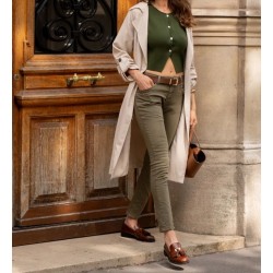 Pantalon boutons Paris