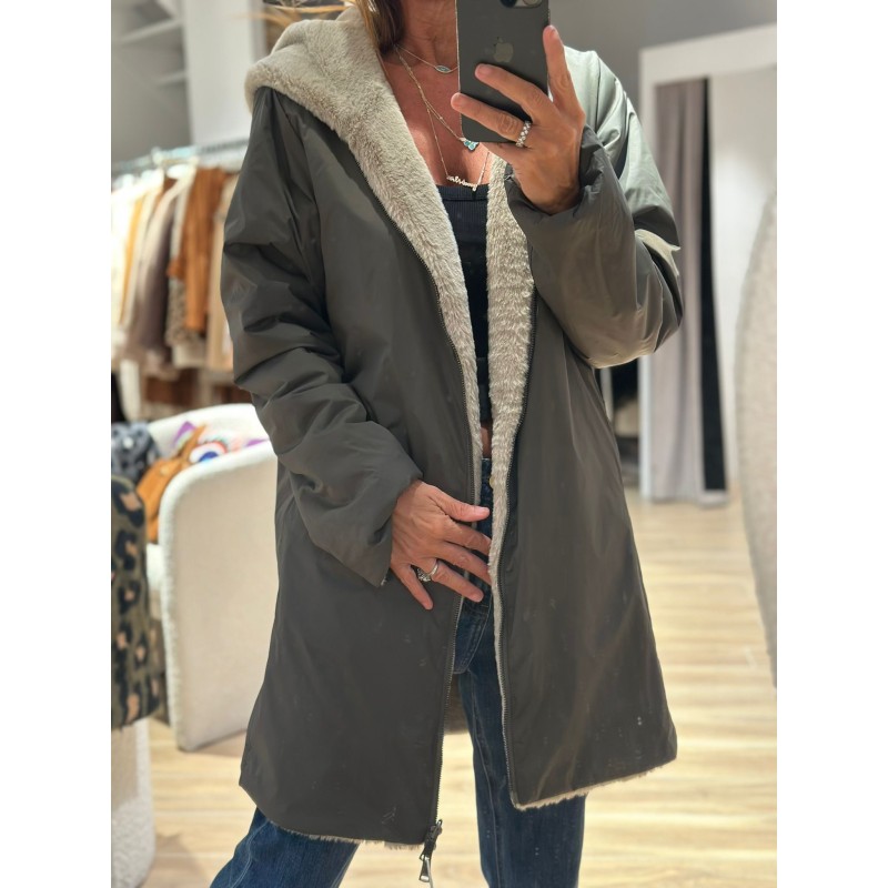 Veste imperméable réversible Londres