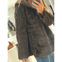 Veste fausse fourrure Lucas