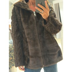 Veste fausse fourrure Lucas