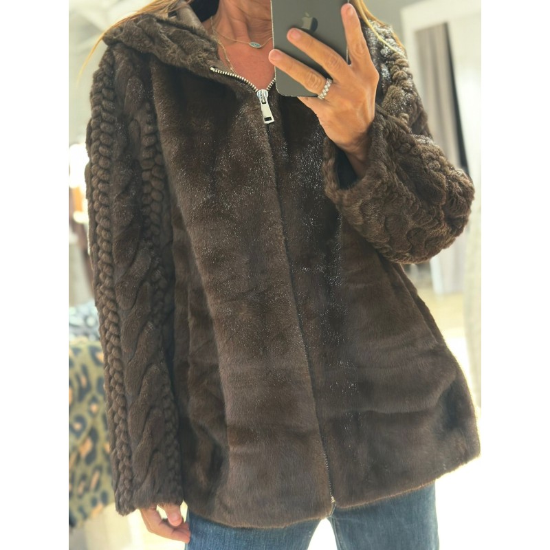 Veste fausse fourrure Lucas