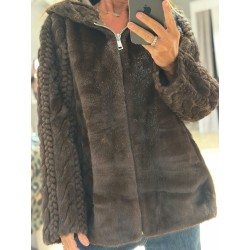 Veste fausse fourrure Lucas