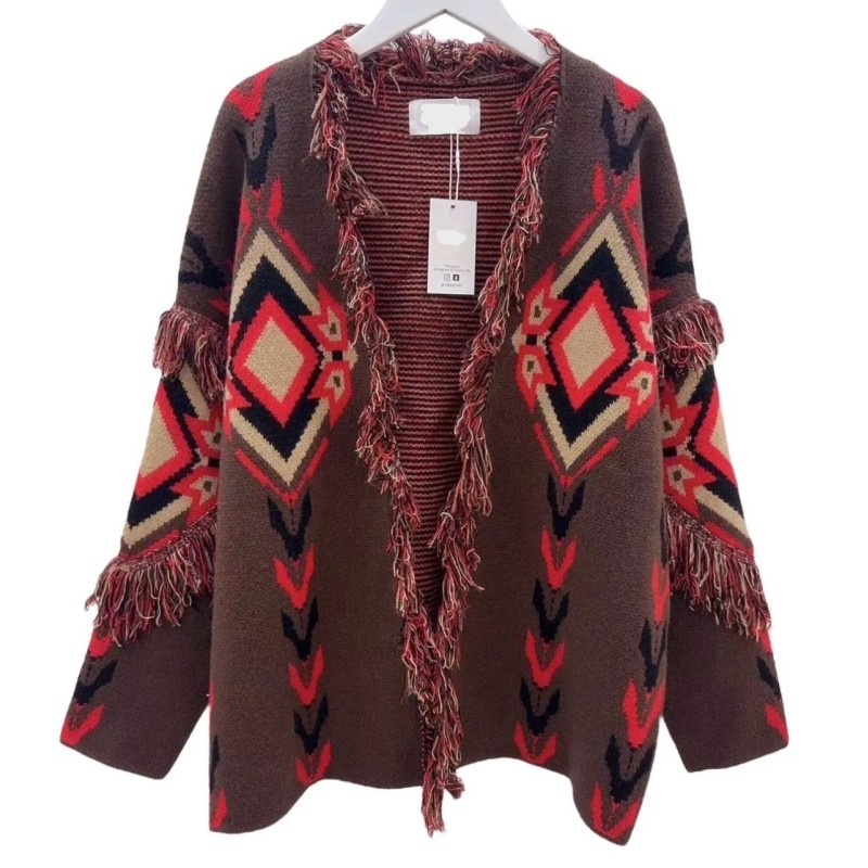 Veste Kenya Marron