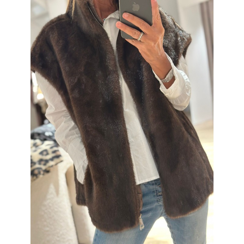 Veste sans manche Nina