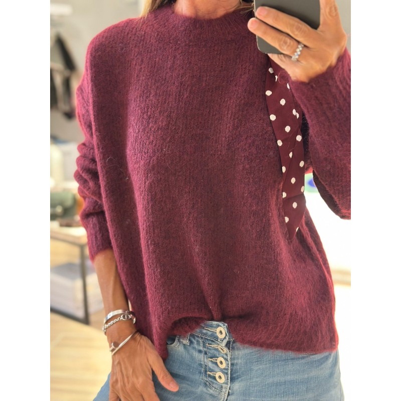 Pull foulard Anna