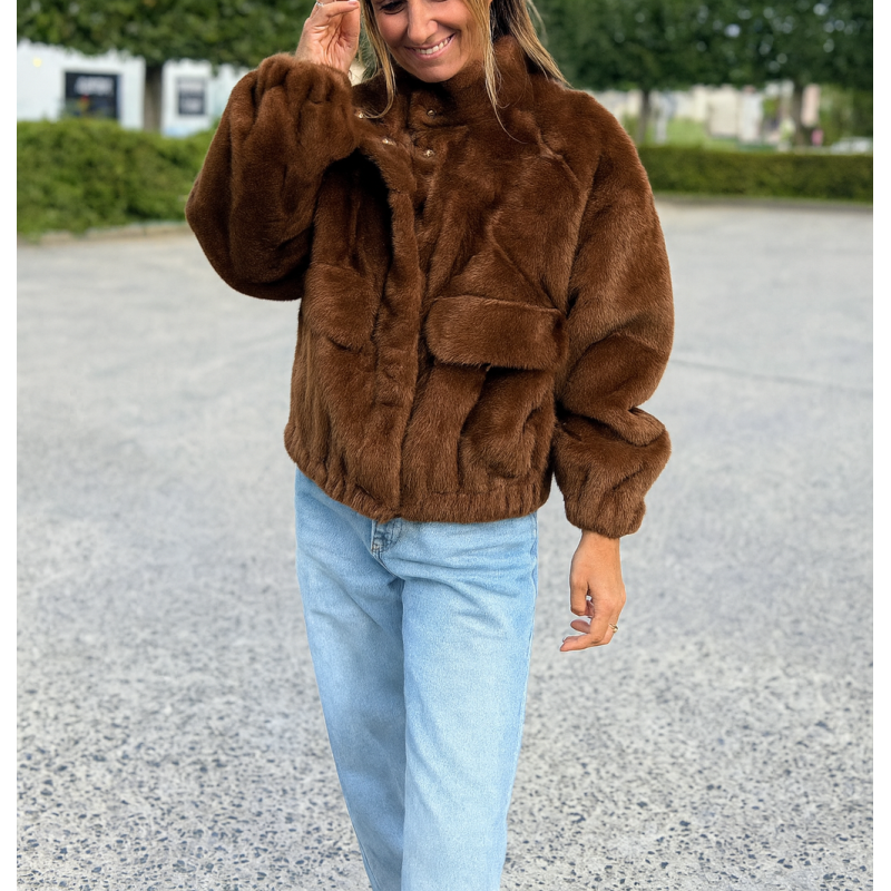 Veste fausse fourrure Milana