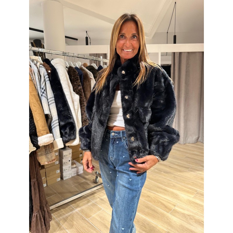 Veste fausse fourrure Milana