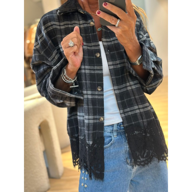 Chemise dentelle Camille