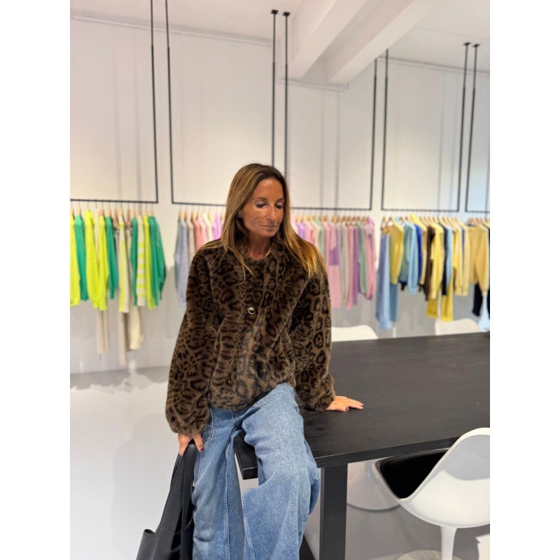 Veste fausse fourrure Lucia